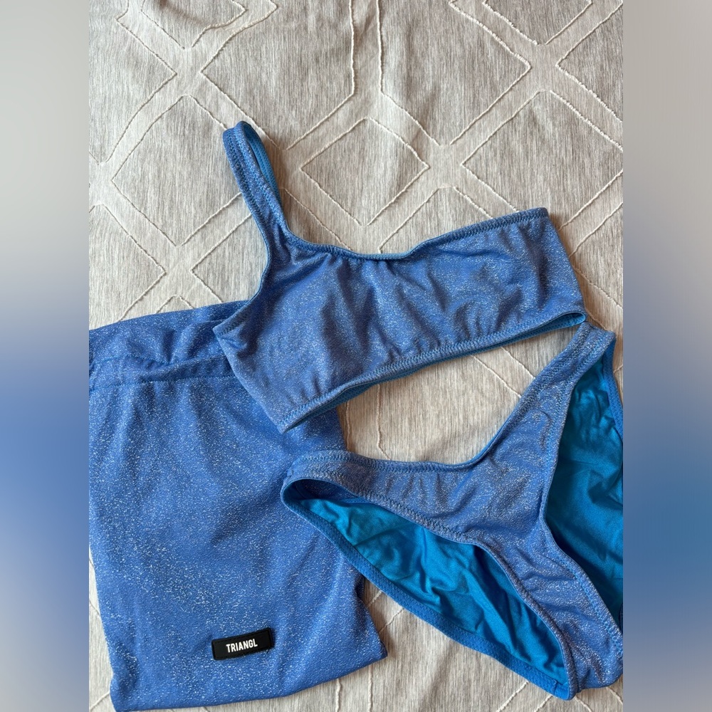 Triangl swimsuit.